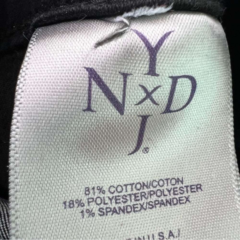 Nydj womens size 2 black legging skinny jeans - Picture 7 of 8